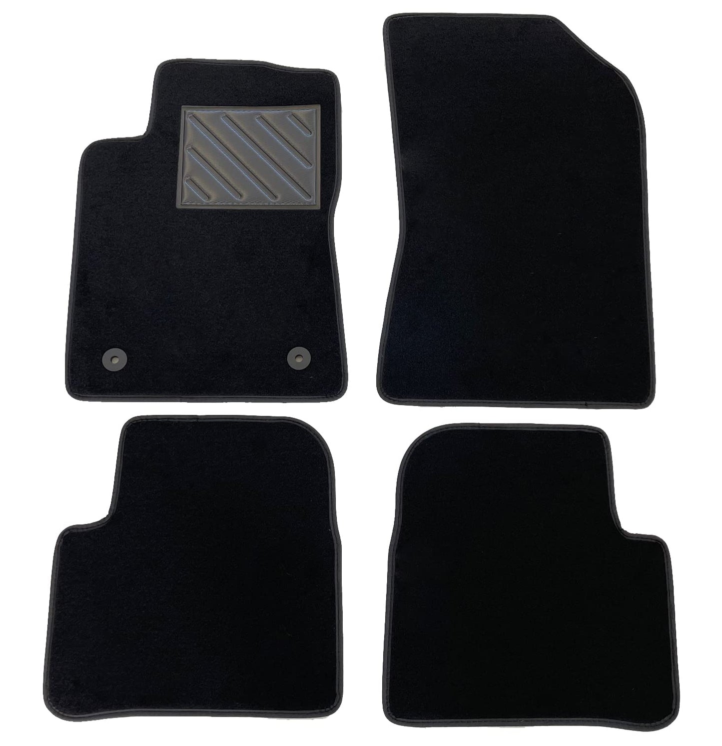 MDM SP-1456 paklāji Velūrs automašīnu paklājs piemērots Hyundai ix35 / Kia Sportage III 2010>2015