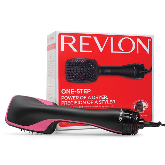 Revlon matu rīki Revlon Pro RVDR5212E2 Pro kolekcija salonam vienas pakāpes siltā gaisa suka, melna