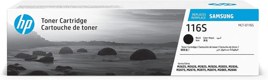 HP MLT-D116S Toneris - oriģinālais melns toneris, saderīgs ar M2625, M2626, M2825, M2826, M2835, M2836 un citiem.