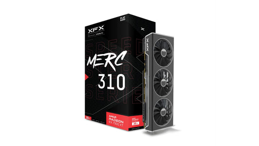 XFX Speedster MERC310 AMD Radeon RX 7900XT - 20GB GDDR6, AMD RDNA 3, high-performance gaming graphics card
