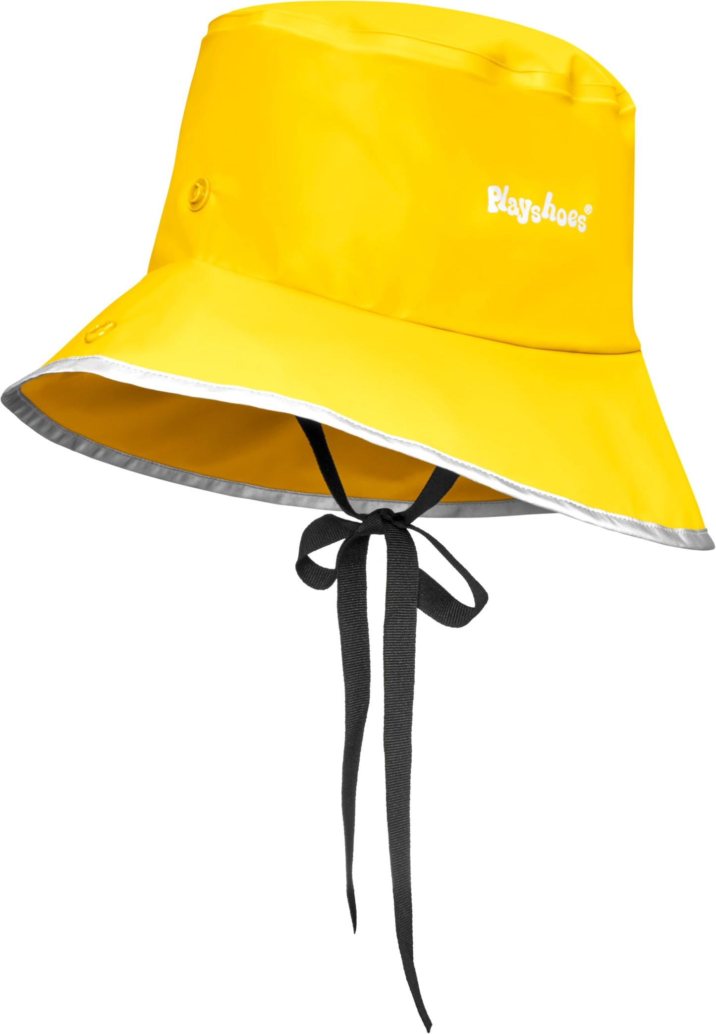 Playshoes bērnu lietus cepure Südwester bez oderes, unisex, dzeltena, 52-56