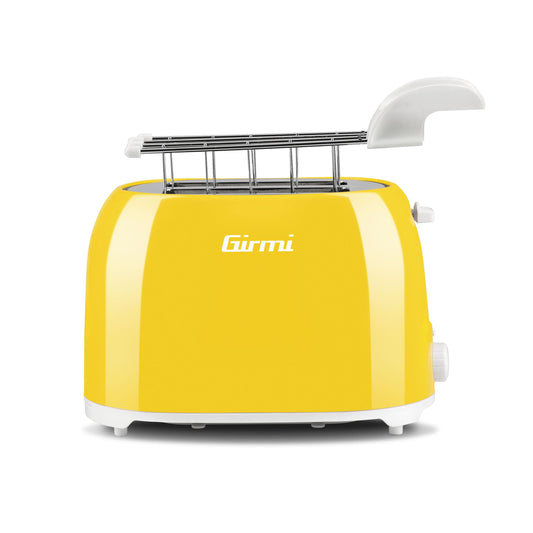 Girmi TP1005 tosteris (1 šķēle, dzeltena, plastmasa, taustiņi, rotējošs, 750 W, 230 V)