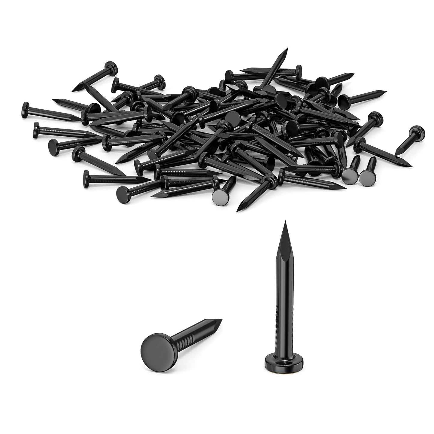 Tērauda naglas ORTAVA 100 gab., 20mm, rūdītas naglas