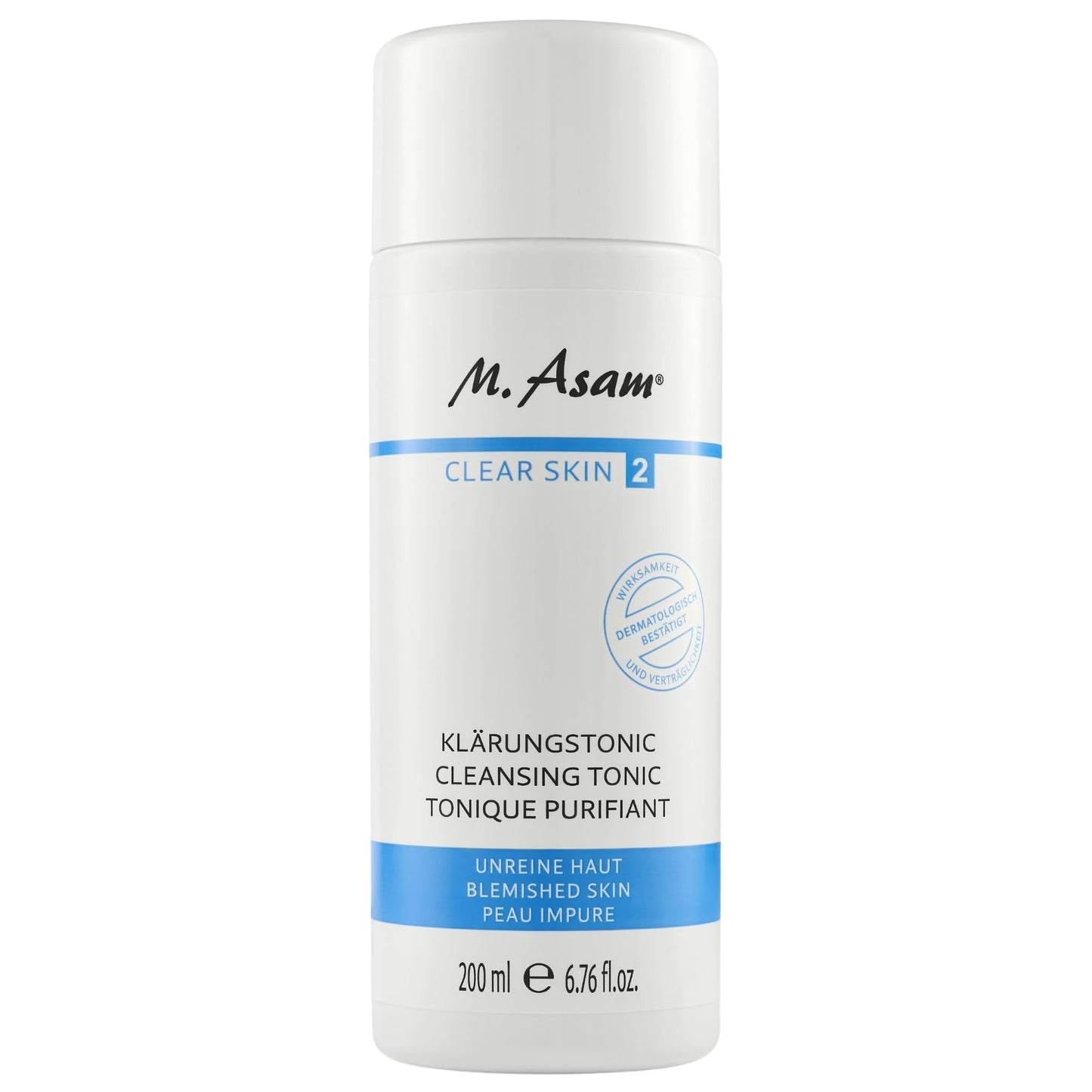 Attīrošs toniks M. Asam Clear Skin (200 ml)