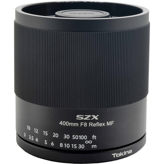 18. Tokina SZX 400mm F8 MF Sony E Mount melns