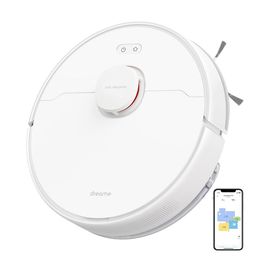 Dreame F9 Pro - 2-in-1 putekļsūcējs-robots, LiDAR navigācija, 150 min darbības laiks, 2500Pa sūkšanas jauda, Wi-Fi.