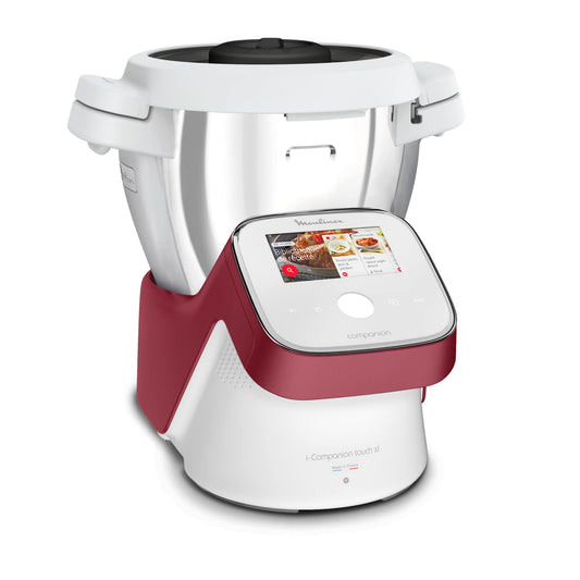 Moulinex daudzfunkcionāla virtuves mašīna I-Companion Touch, jauda 1550 W, tilpums 4,5 l, temperatūra no 30 līdz 150 °C, 14 automātiskas programmas un 5 speciāli piederumi, HF9345