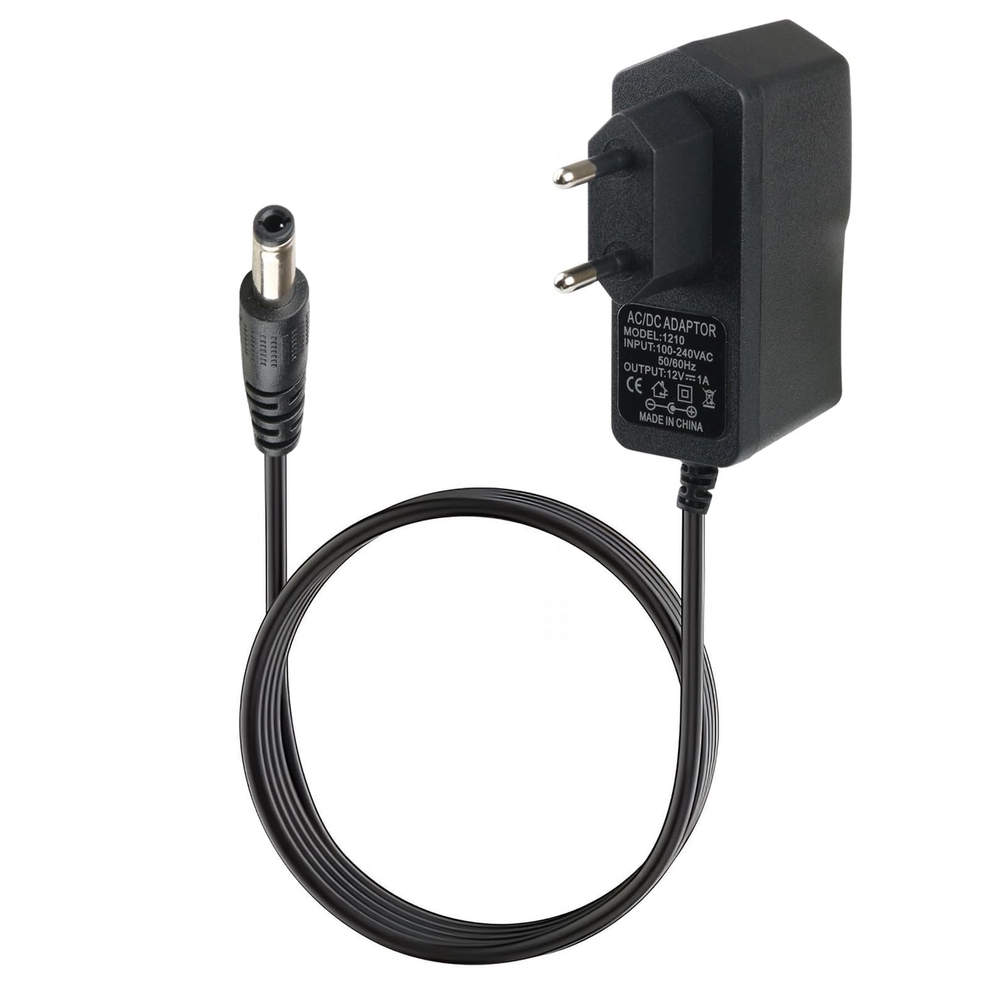 Uoww 12V 1A barošanas adapteris ar 5.5 x 2.5 mm spraudni LED lentēm
