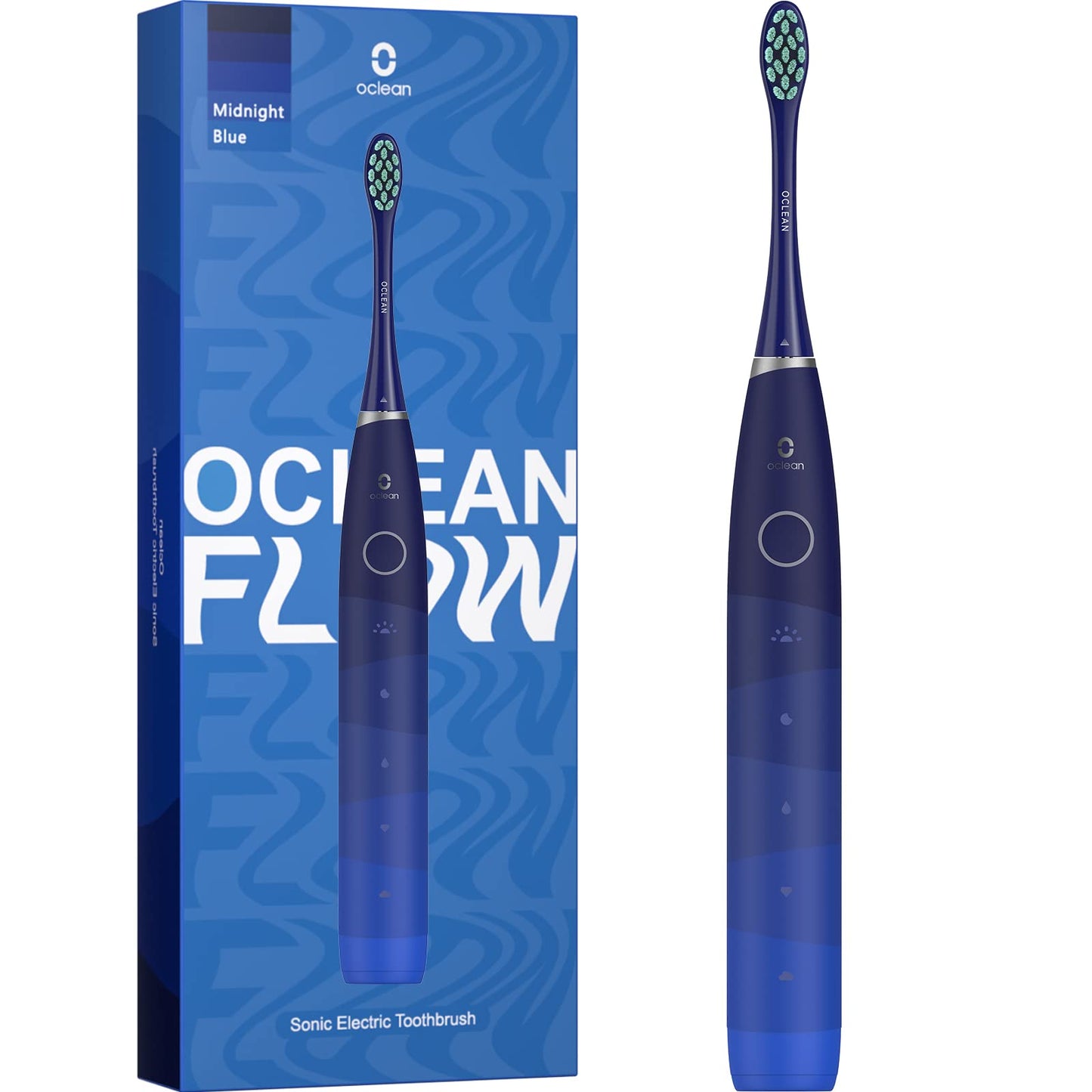 Elektriskā zobu birste Oclean Flow ar 180 dienu akumulatoru, 5 režīmiem un IPX7