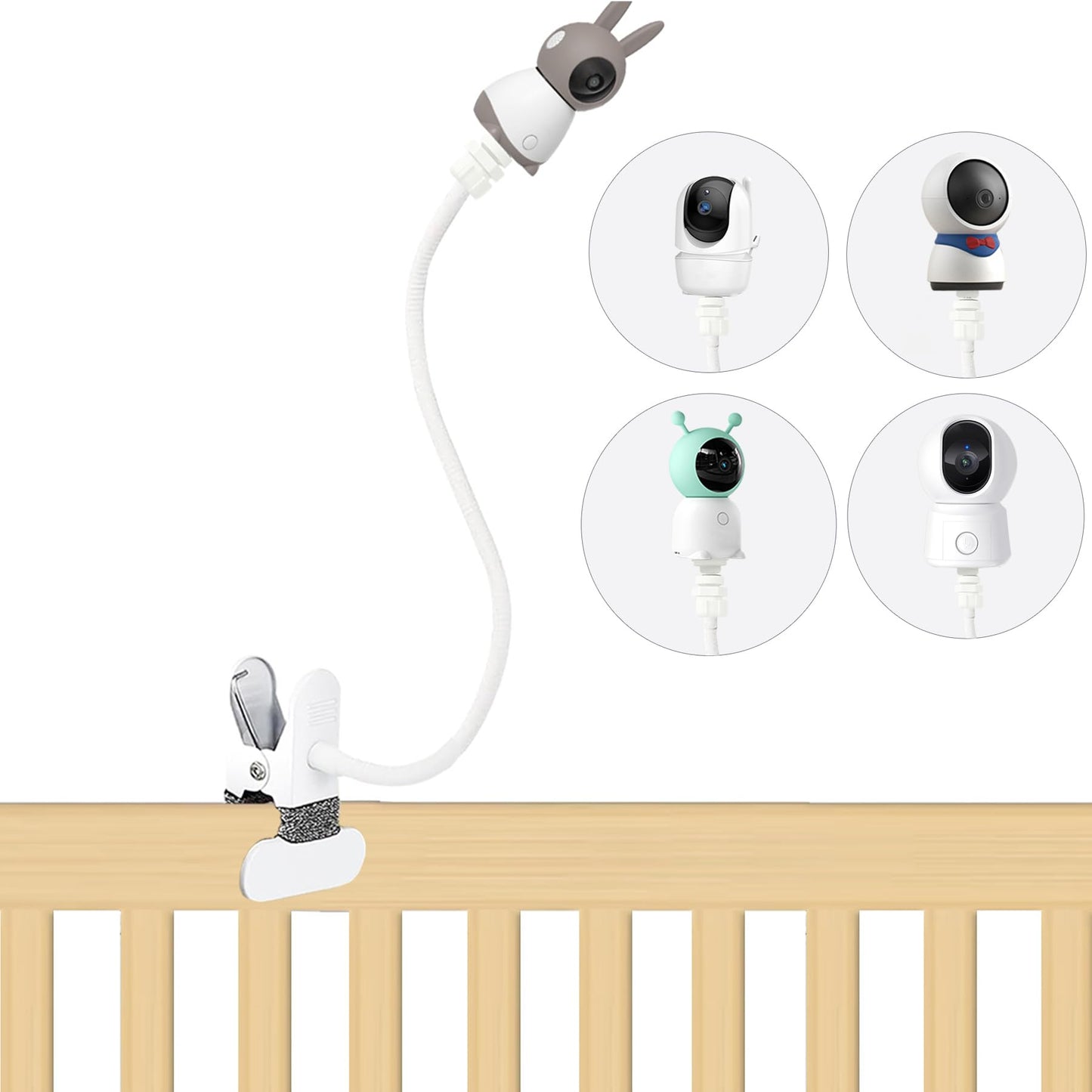 EYSAFT turētājs bērnu monitoram, saderīgs ar BOIFUN Baby 2S, Baby 5S, Baby 6T, ieGeek Baby 1T, DEATTI BM101-M