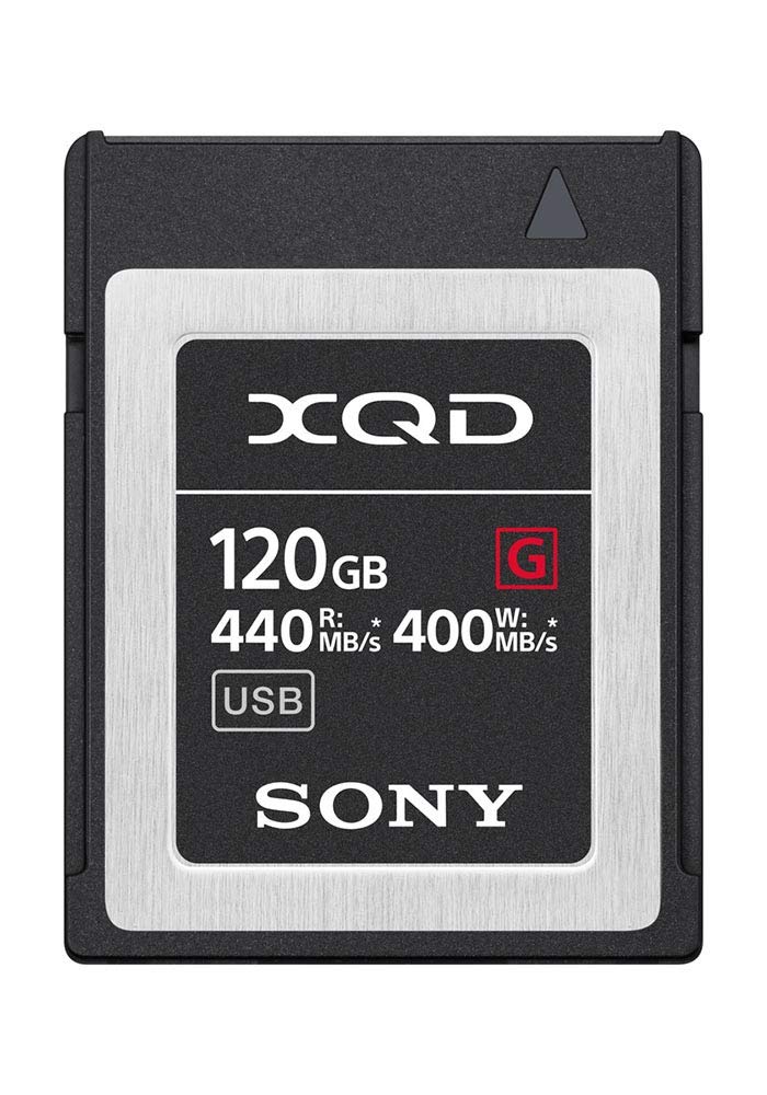 Sony Profesionālā XQD G sērijas 120 GB atmiņas karte - ātra datu pārsūtīšana, augsta veiktspēja, izturīga konstrukcija