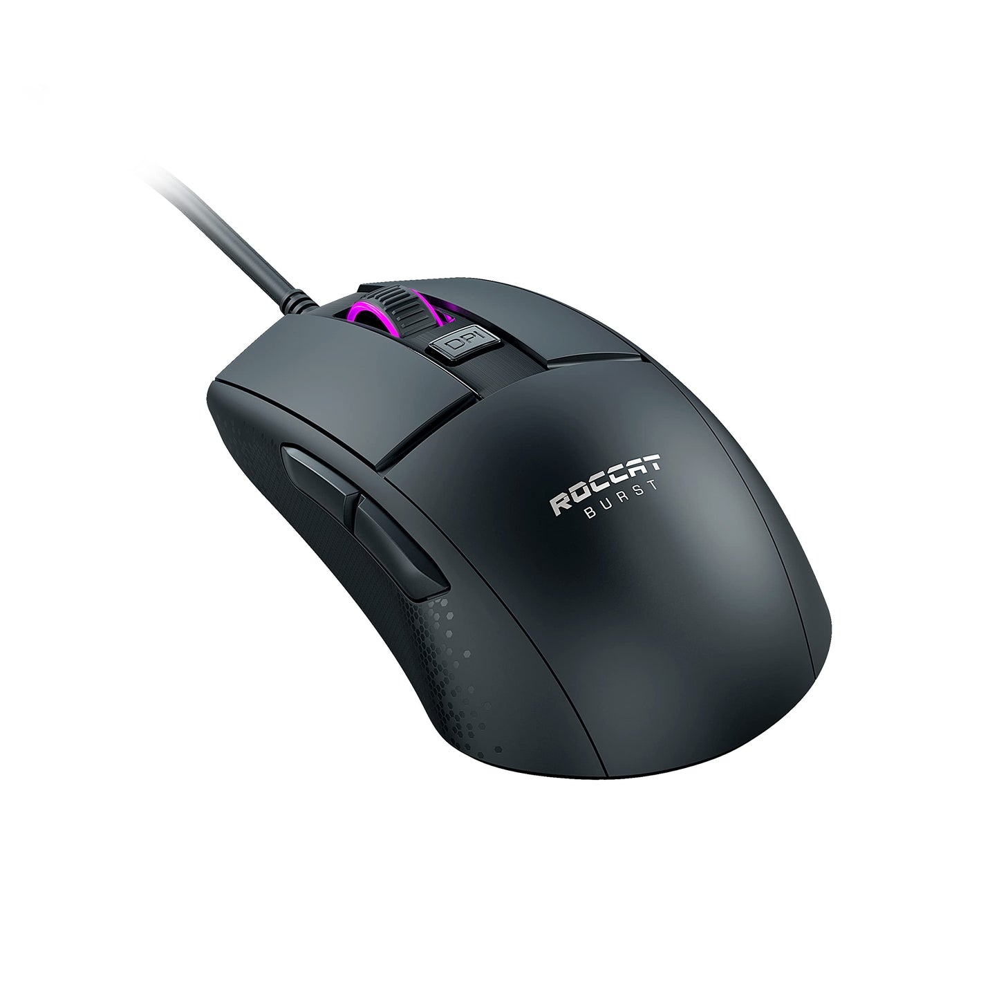 Roccat Burst - Ļoti viegla optiskā spēļu pele, 8500 Dpi sensors, 68g, melna, izstrādāta Vācijā.