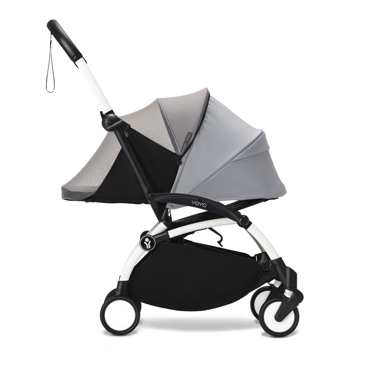 Mosquito net Stokke YOYO 0+ jaundzimušo komplektam, viegli uzstādāms, 100% neilons