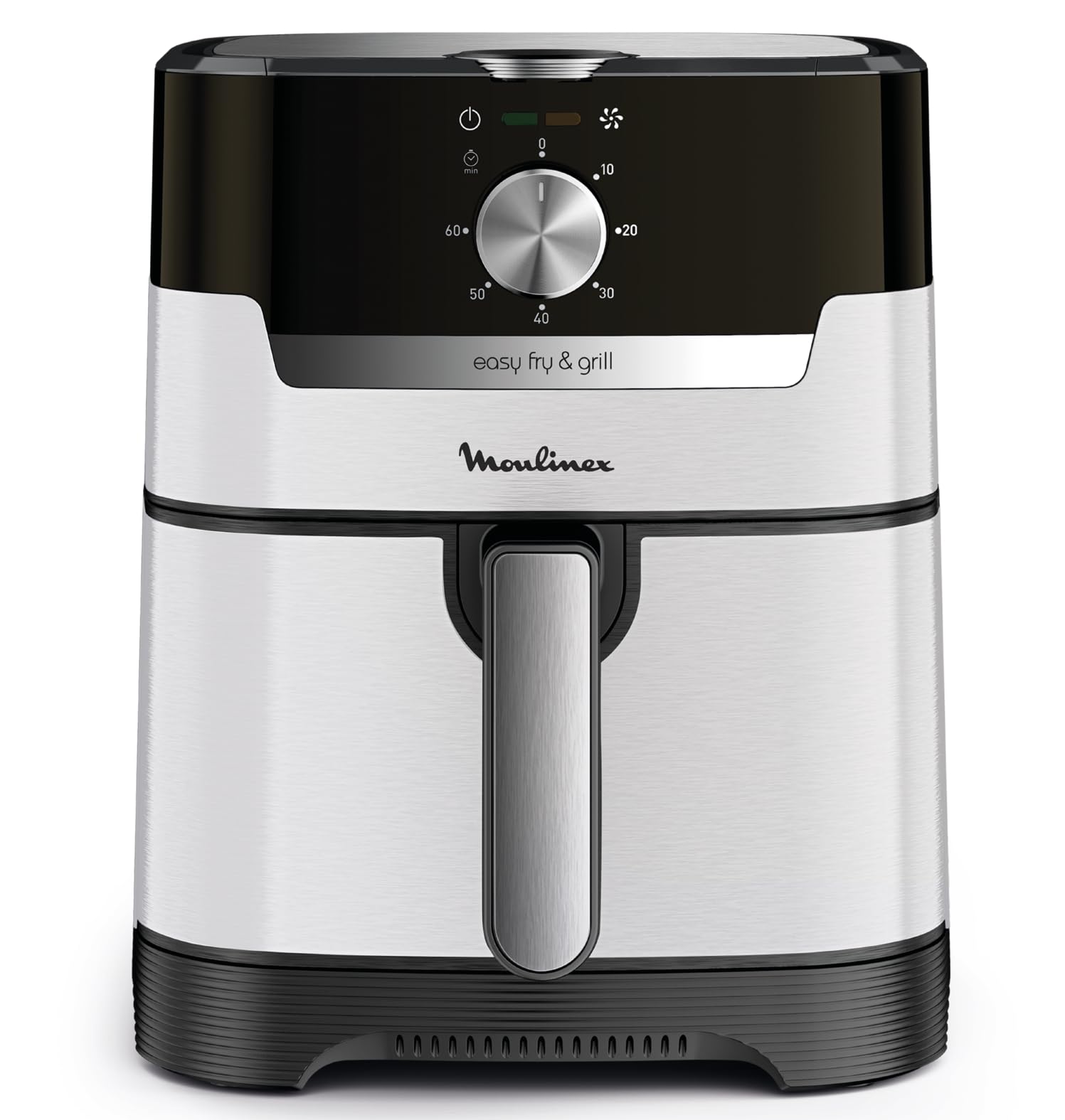 Moulinex Easy Fry EZ501A - 4.5L 2-in-1 air fryer, digital touchscreen, 16 programs, large capacity for up to 6 people.