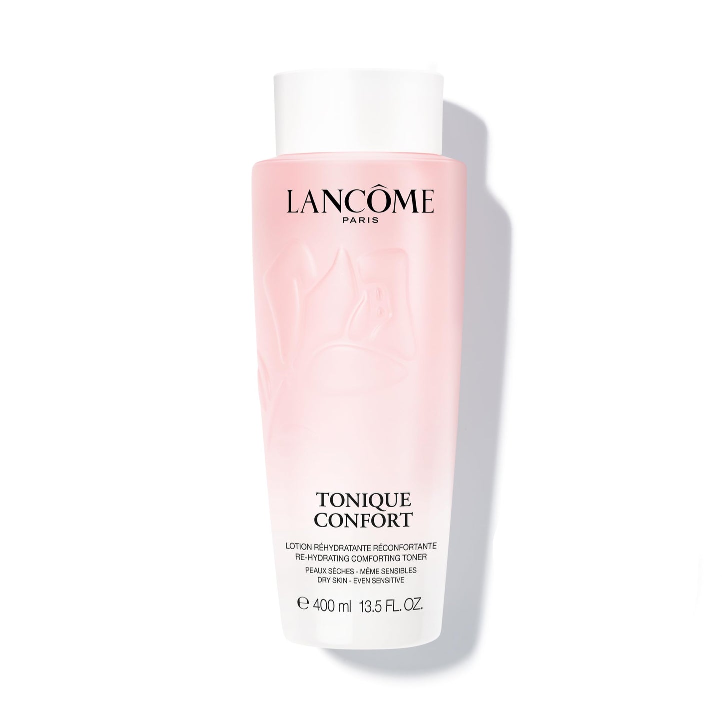 Toniks sejai Lancôme Tonique Confort, mitrinošs un nomierinošs losjons ar rožūdeni, hialuronskābi un skvalānu, jutīgas ādas kopšanai, 400 ml
