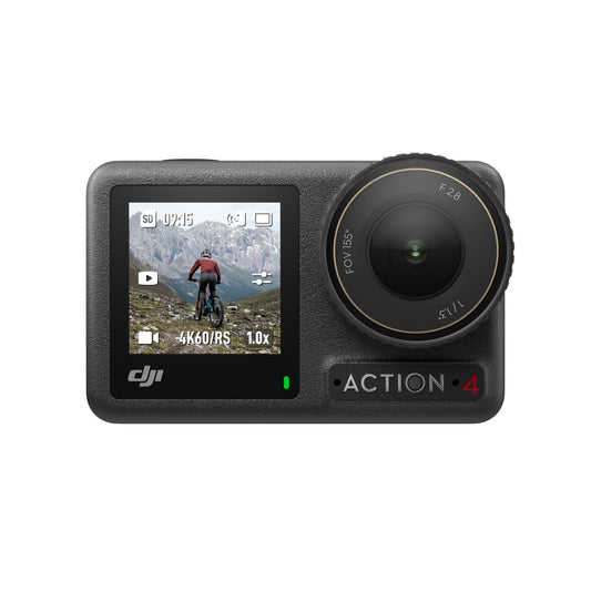 WOLFANG GA420 Action kamera 4K 60FPS zemūdens kamera WiFi 10M ūdensizturīga bez korpusa 3.0 EIS attēla stabilizators divu ekrānu ķiveres kamera (ārējais mikrofons, 2x1350mAh akumulatori un piederumu komplekts)