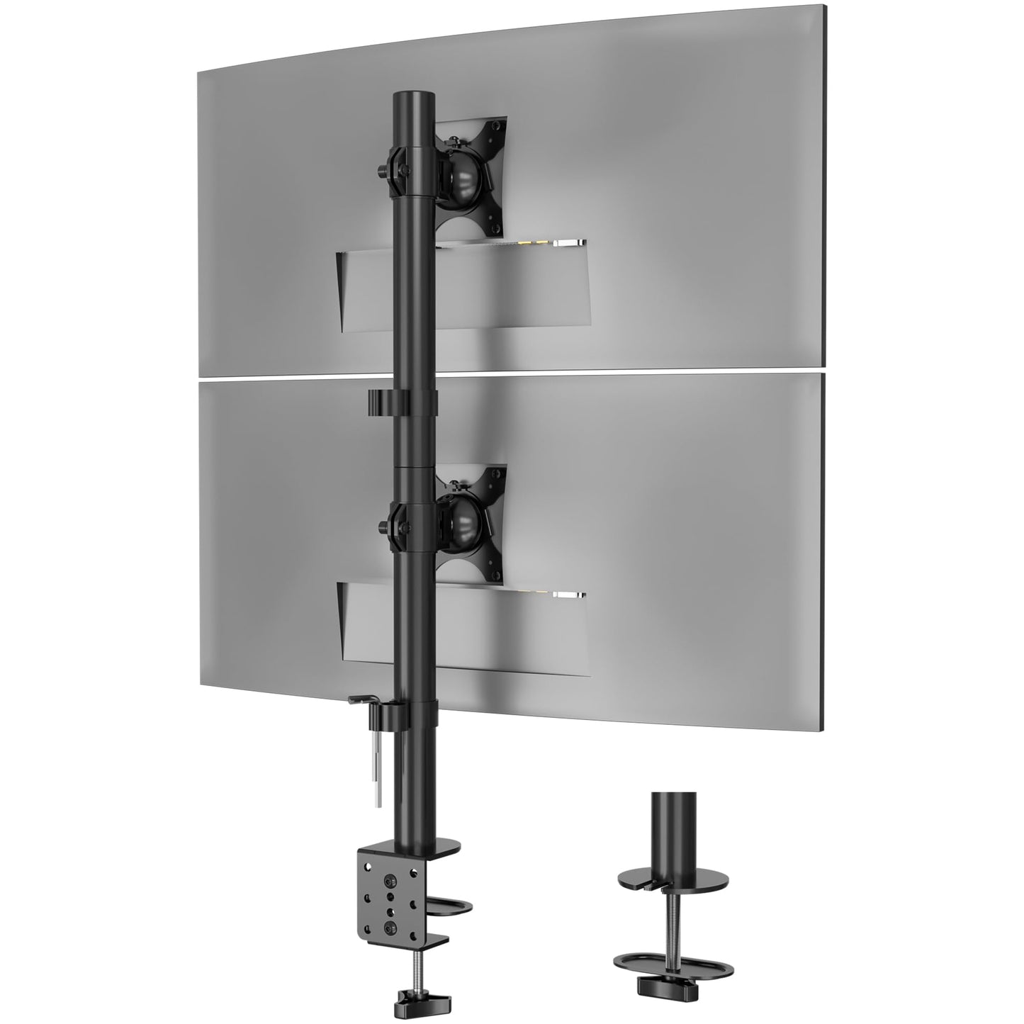 Divu monitoru turētājs BONTEC 13-34 Zoll, vertikāli, 10 kg uz roku