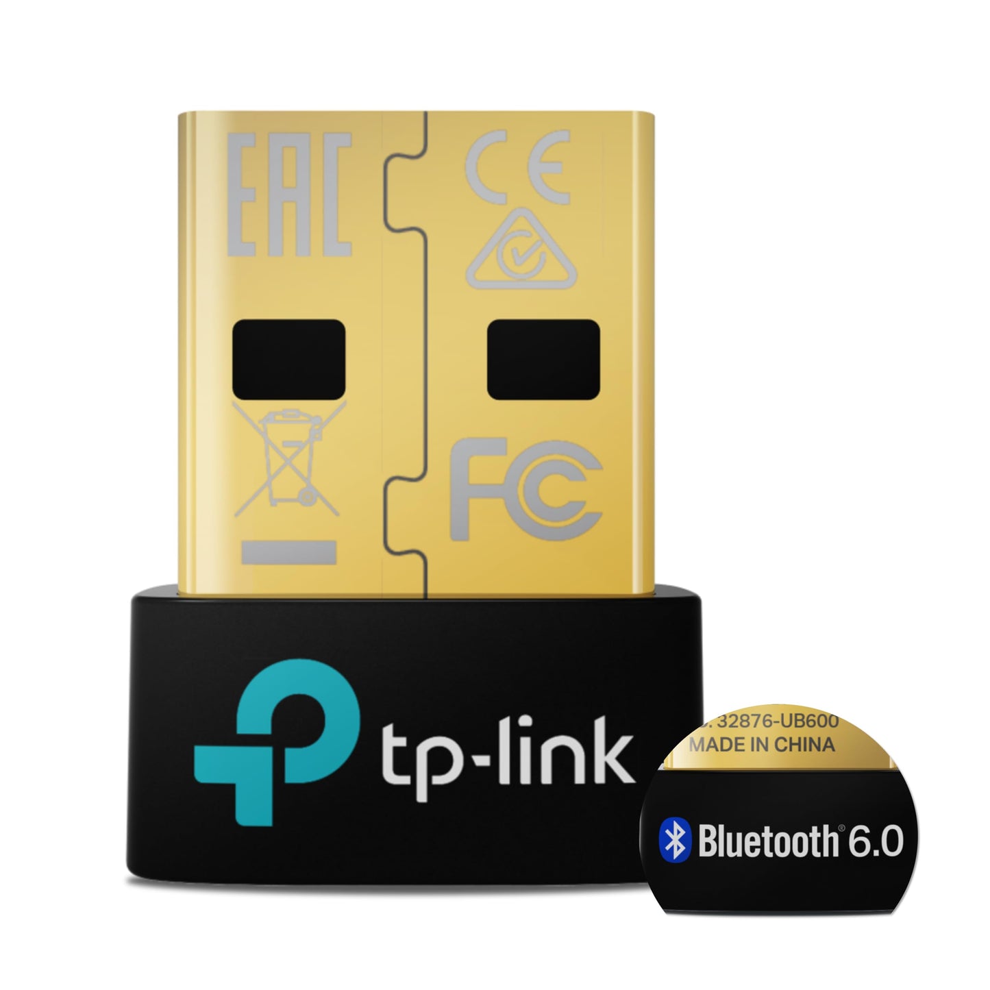 Bluetooth adapteris TP-Link UB600 6.0 dongle datoram, Windows 11/10/8.1/7