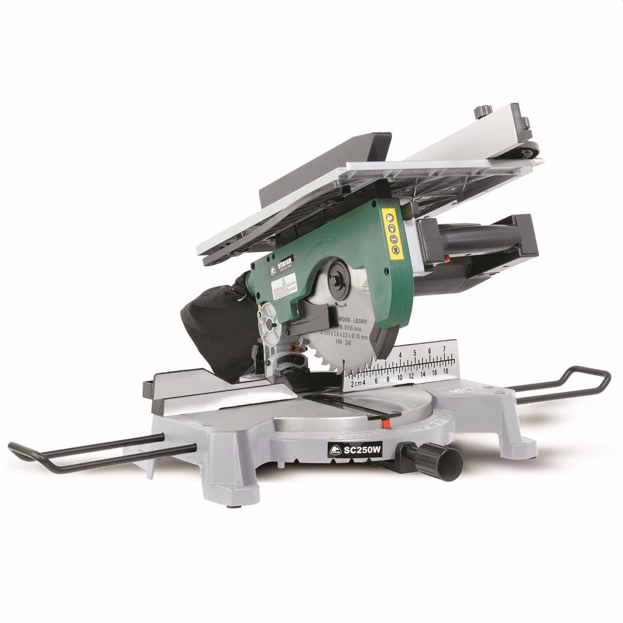 Stayer SC 250 W ripzāģis - 250W motor, precision cutting, lightweight design, ideal for woodworking projects.