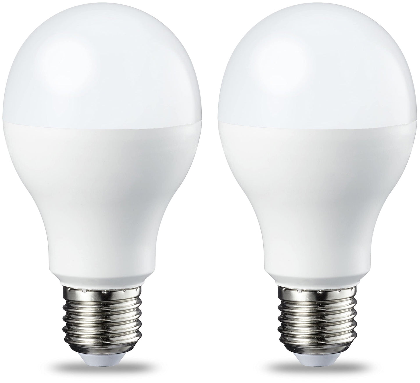 LED spuldze ar E27 Edison vītni, 13 W (atbilst 100 W kvēlspuldzei), silti balta, nedimējama, 2 gab.