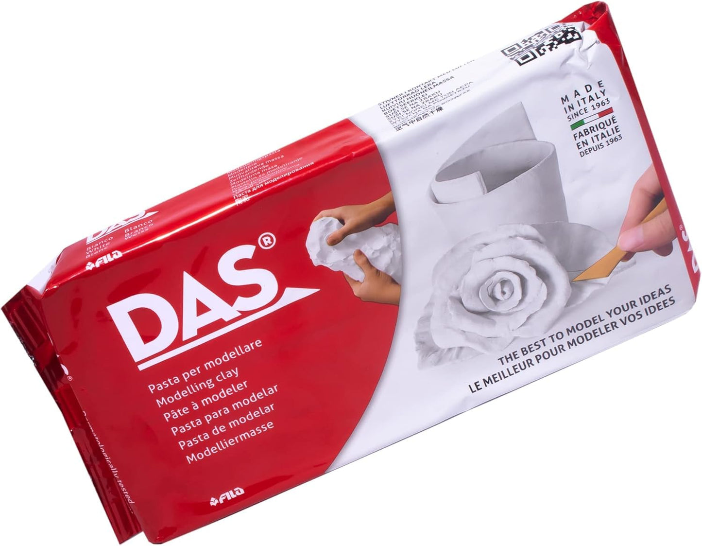 DAS modelēšanas masa 1 kg, balta