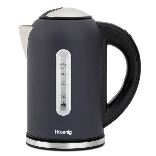 H.Koenig BOE52 - 1.7L kettle with adjustable temperature 40-100°C and 2200W power.