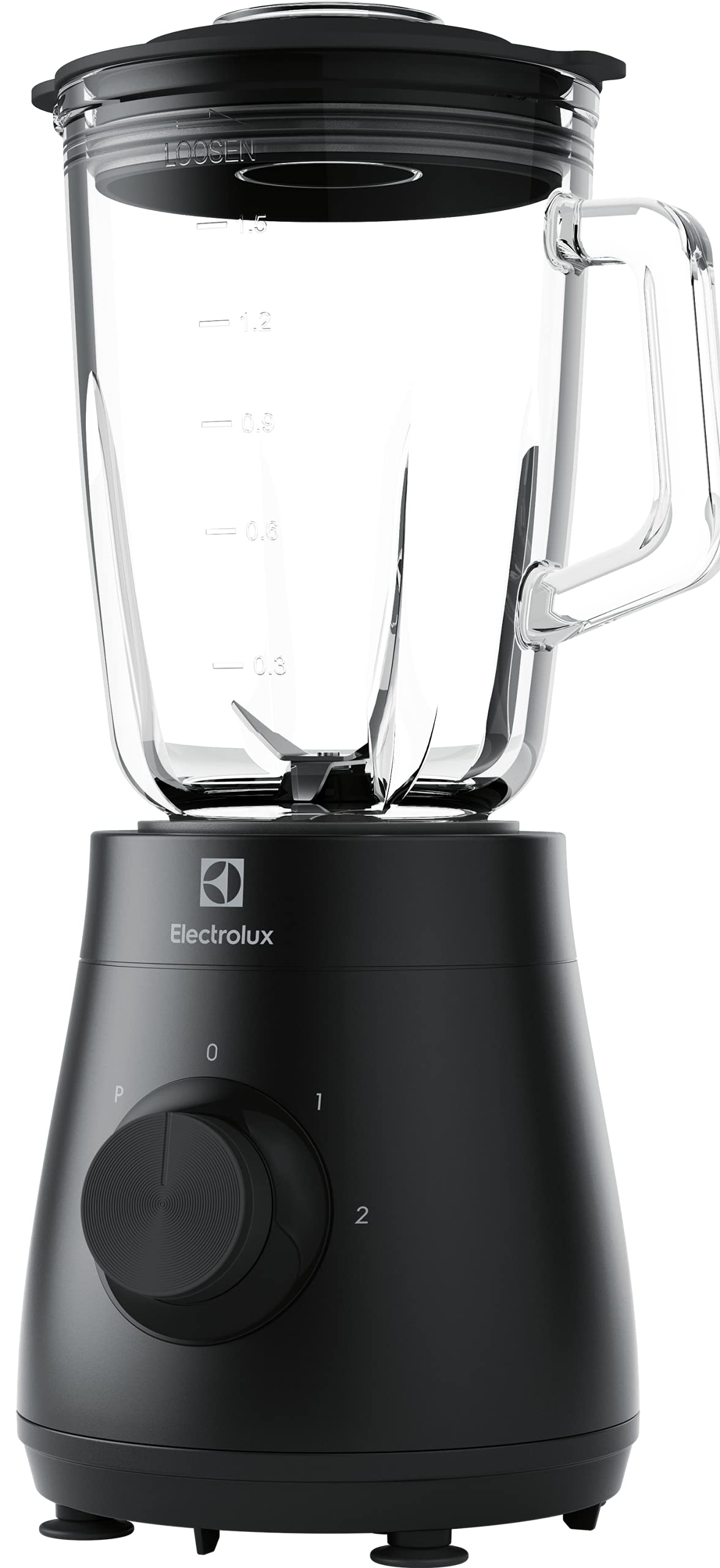 Electrolux 910003634 E3TB1-4GG mikseris - TruFlow asmeņi, plastmasa un metāls, efektīva un viegla maisīšana.