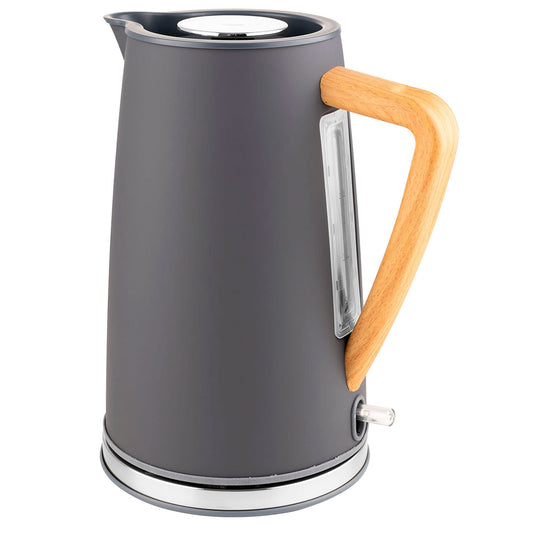 Botti Nelly Elektriskā tējkanna - 1,7L, 2150W, bezvadu, automātiska izslēgšanās, BPA nesaturošs, moderns grafīta dizains