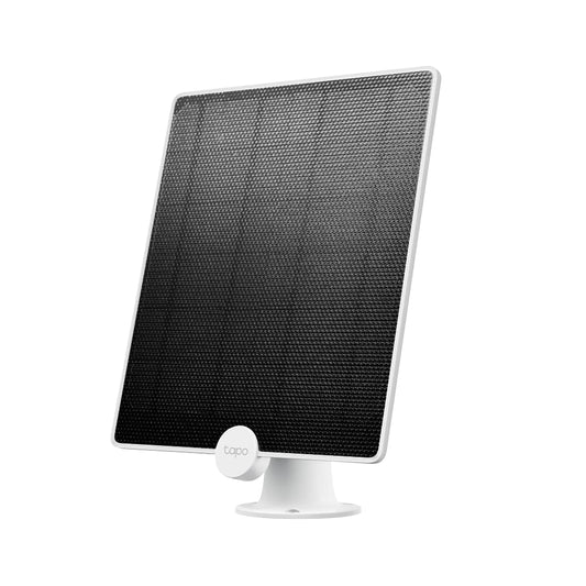 Tapo A200 saules panelis, videi draudzīga, tīra enerģijas apgāde Tapo akumulatora kamerām (Tapo C400, Tapo C420, Tapo C425), IP65 laikapstākļiem izturīgs, 360° pielāgojams, 4m kabelis (tikai vienai kamerai)
