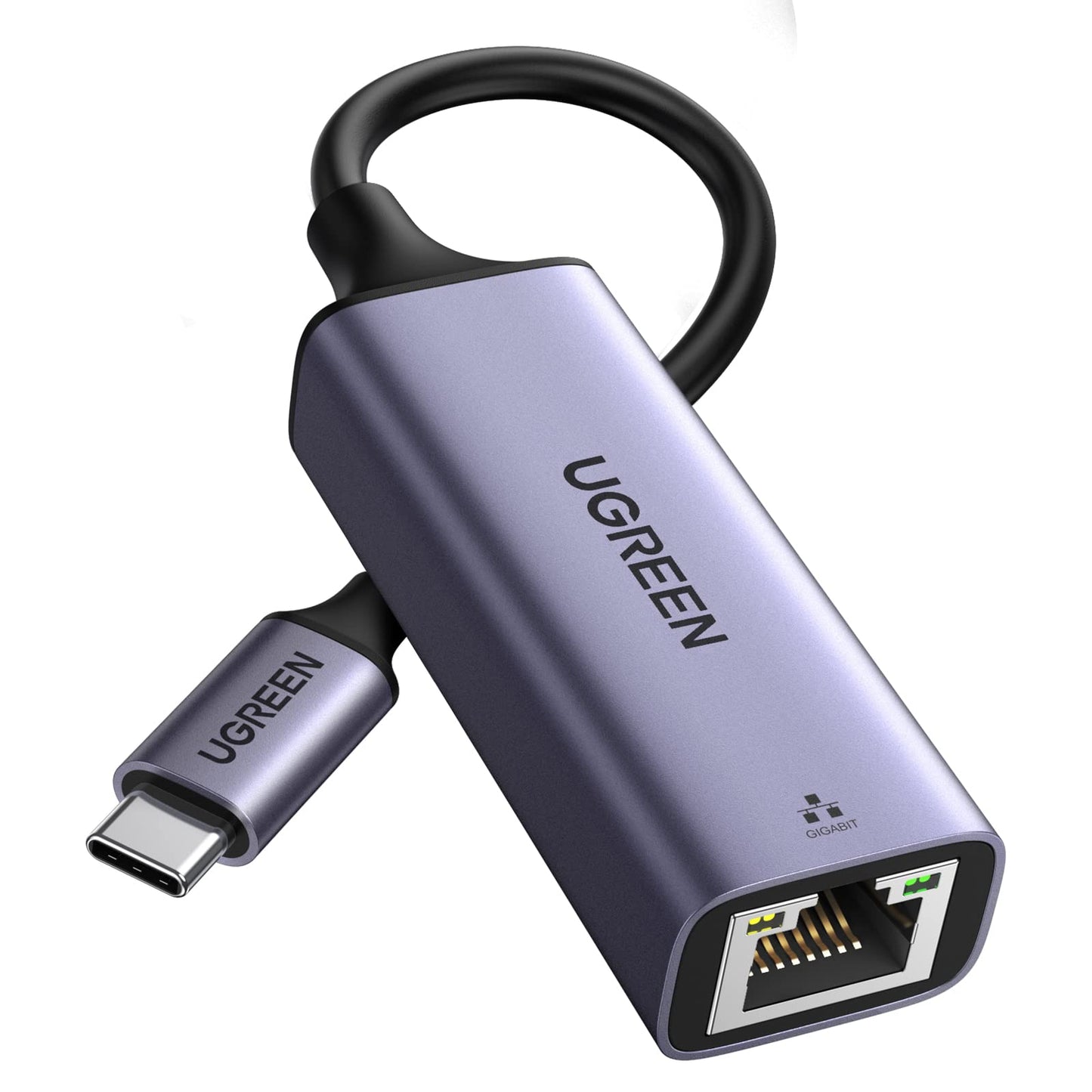 USB C Ethernet adapteris UGREEN 1000Mbps, USB C LAN tīkla adapters