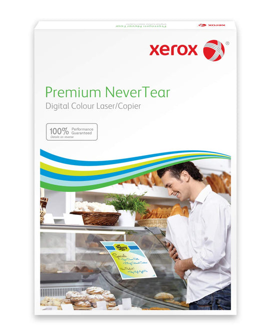 Xerox Premium NeverTear plastmasas papīrs 003R92330 - SRA3 320x450mm, 125g/m², caurspīdīgs, 100 loksnes, lāzerprinteriem.