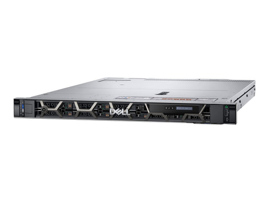 Dell R450 - 8 x 2.5" bays, Intel 4310, 16 GB RAM, 480 GB SSD, H755, 3 years Basic NBD support.