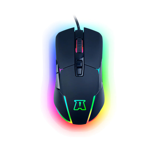 AKUMA spēļu pele Otaku M03 7200DPI RGB PROGRAMMĒJAMA Melna