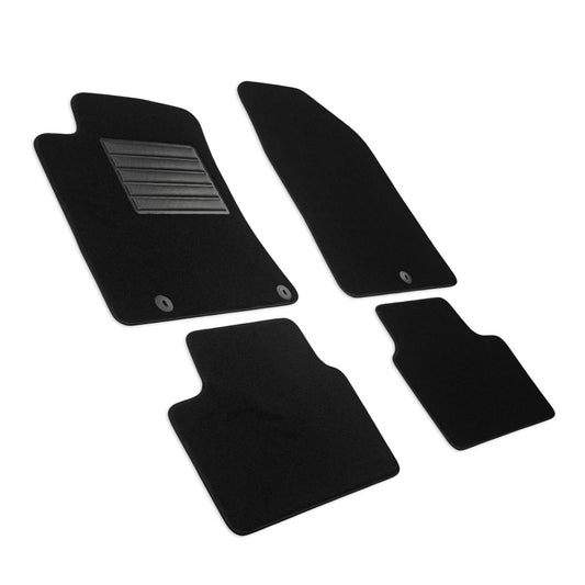 MDM SP-7438 paklājiņi velūrs automašīnu paklājs piemērots Hyundai i30 III (PD) (arī hibrīds) 2017>, melns