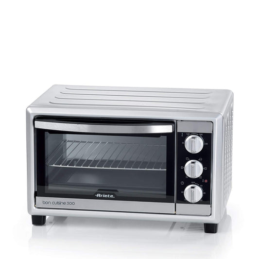 Ariete 985/1 elektriskā cepeškrāsns ar ventilatoru, alumīnijs, sudraba/melna