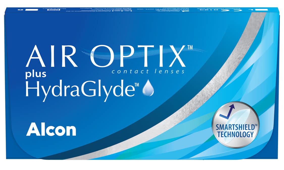 Air Optix plus HydraGlyde mēneša kontaktlēcas | 6 gab. | -02.50 dpt