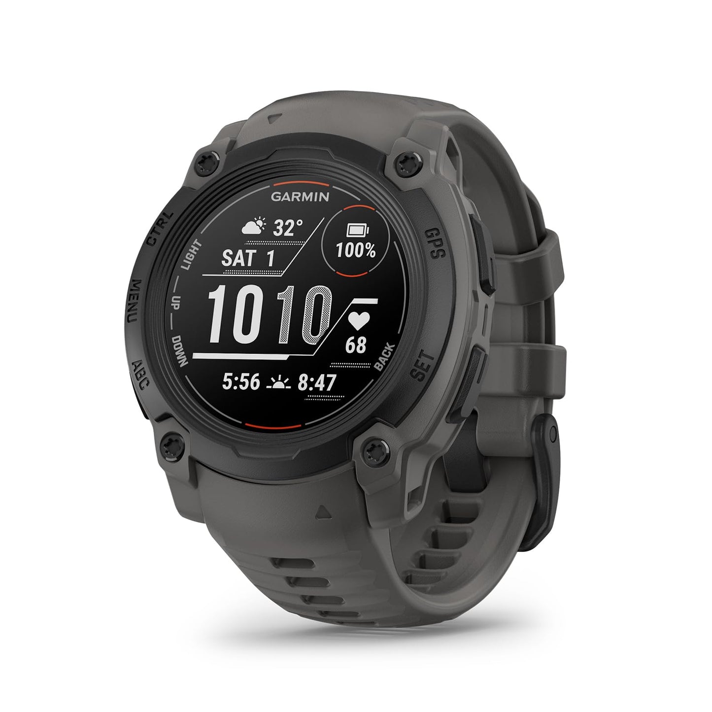 Garmin Instinct E 40mm - Izturīgs, ūdensizturīgs GPS viedpulkstenis ar 1,2" displeju, pulsa mērīšanu un precīzu navigāciju.