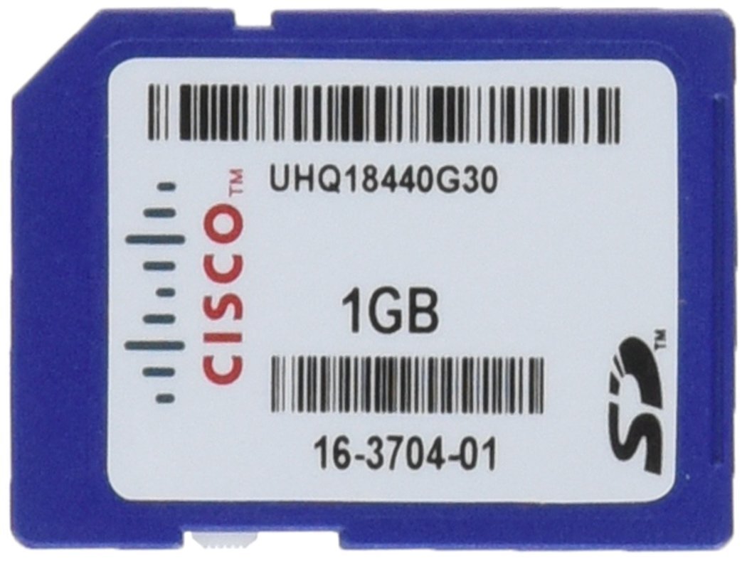 Cisco SD-IE-1GB= - 1GB memory card for enhanced network performance and reliability.