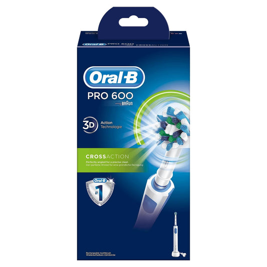 Oral-B PRO 600 Cross Action elektriskā zobu birste, modelis 2014