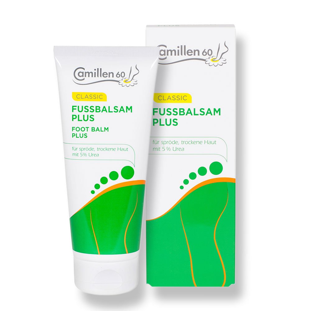 Pēdu balzams Camillen 60 Fussbalsam Plus 5% Urea, sausām pēdām, 100 ml