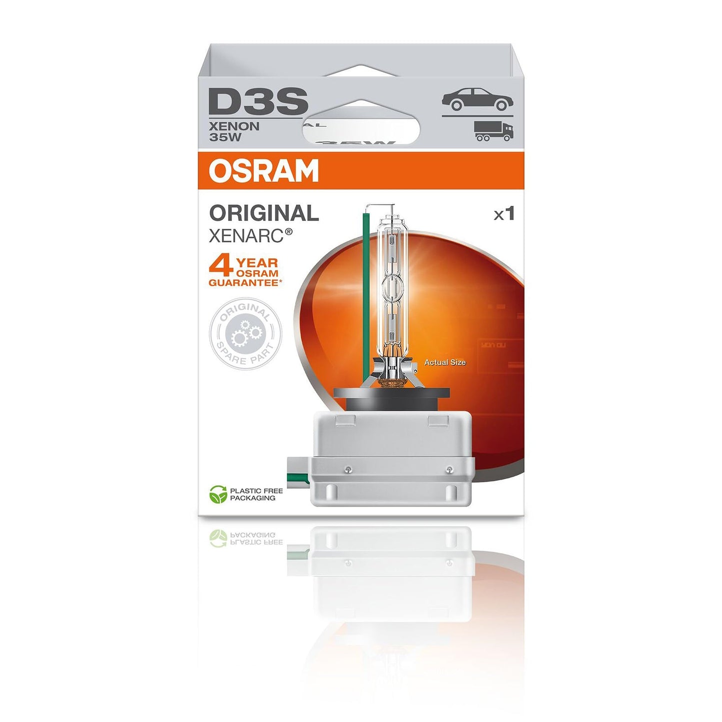 Osram XENARC® ORIGINAL D3S ksenona priekšējo lukturu lampas 66340-1HB, 1 lampa