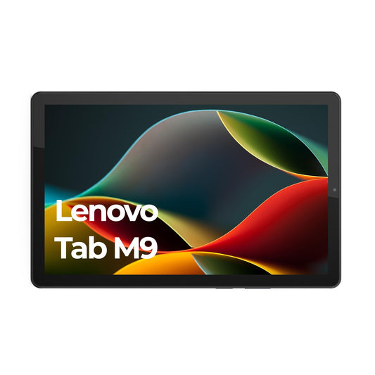 Lenovo Tab M9 – planšetdators ar skārienekrānu 9 collas HD (MediaTek Helio G80, 8 kodoli, 4 GB RAM, 64 GB eMMC, Android 12, WiFi + Bluetooth) caurspīdīga aizsargapvalks – pelēks