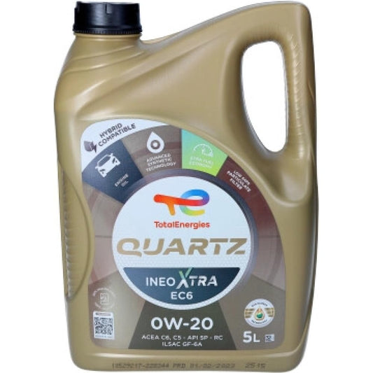 QUARTZ INEO X.EC6 0W20 5 litri