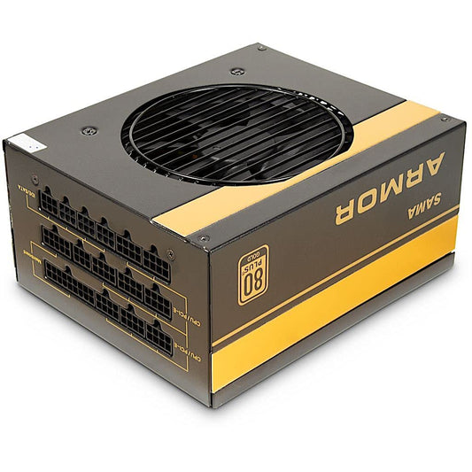 Inter-Tech SAMA FTX-850-B Power Supply - 850W, 20+4 pin ATX, black, high efficiency, durable design