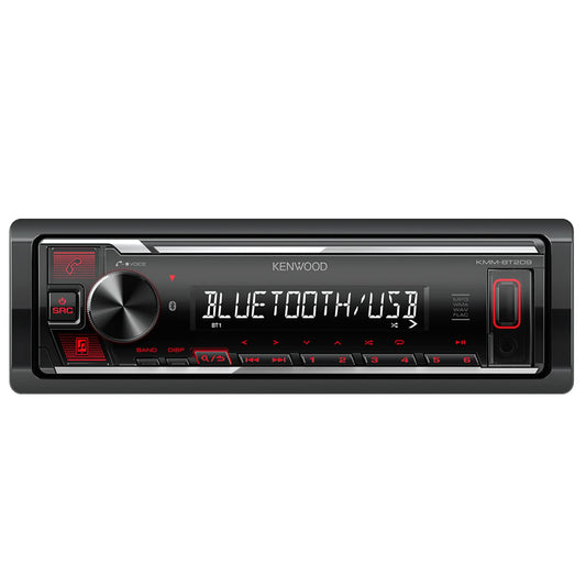Kenwood KMM-BT209 auto multimediju uztvērējs melns 200 W Bluetooth