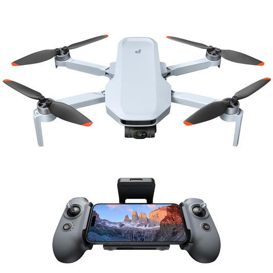 Potensic ATOM 2 GPS drons ar kameru, 4K HDR video, 8K foto, 10KM pārraide, < 249g, 3-ass gimbals, AI sekošana/AI nakts/AI ātrie kadri/vertikālas uzņemšanas, C0, kameru drons pieaugušajiem, iesācējiem