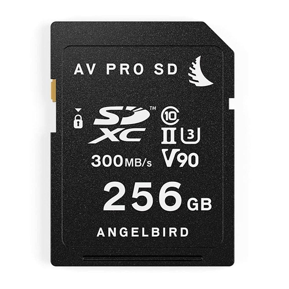 Angelbird SD Karte AV PRO UHS-II 256GB V90 - High-speed storage, V90 video performance, ideal for professional use.