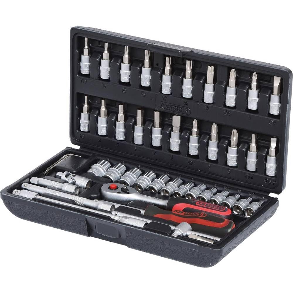 Galviņu komplekts KS Tools 911.0646 1/4", 46 daļas