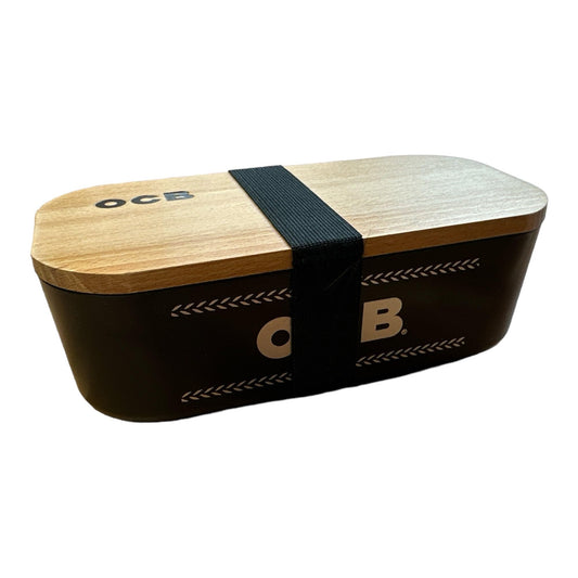 OCB 20720 Uzglabāšanas kaste, plastmasa/bambuss