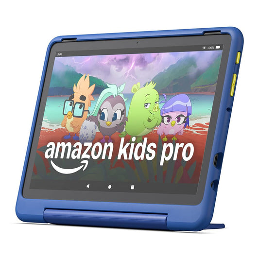 3. Fire HD 10 Kids Pro planšetdators (jaunākā paaudze), bērniem no pamatskolas vecuma | 10 collu ekrāns, ilga akumulatora darbības laiks, bērnu drošība un plāns apvalks | 2023. gada versija, 32 GB, zvaigžņu miglas dizains